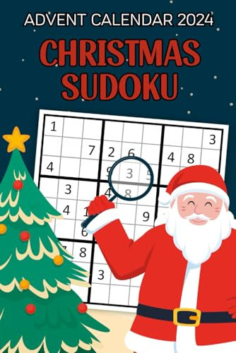 Advent Calendar 2024: Christmas Sudoku & Coloring Fun: 72 Holiday Puzzles and Festive Pages for Adult Men and Women (Christmas Stocking Stuffers, Band 1)