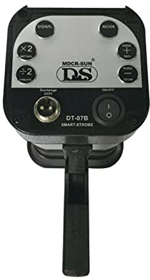 Stroboscope, Tachymètre à stroboscope numérique rechargeable DT-07B Analyseur de vitesse de rotation non contact 50~3600 fois/min Instrument stroboscopique portable