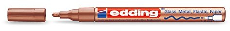 Edding Glanzlack-Marker edding 751 1-2mm kupfer