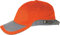 elysee Cap - orange/dunkelgrau