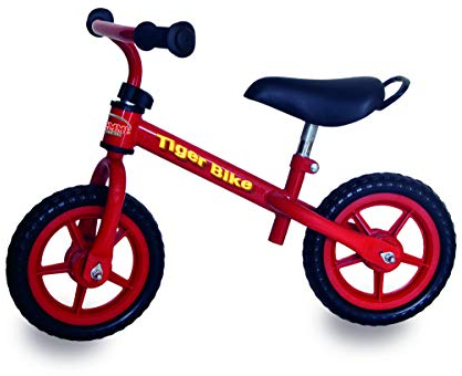 Biemme Kinder Tiger Laufrad, rot, Einheitsgröße