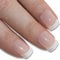 Bling Art False Nails French Manicure Gel Glitter Flower Glossy Tips 24 Full Cover Medium UK (Manicurette Medium)