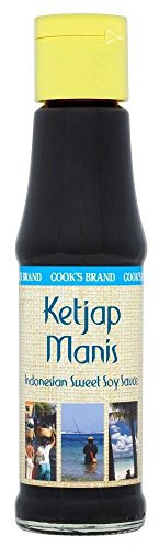 Cooks Marke Sojasauce Süß - Ketjap Manis (150 ml) - Packung mit 2