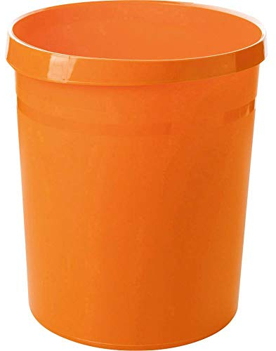 HAN Grip 18190-51 Papierkorb 18 l (Ø x H) 312 mm x 350 mm Polypropylen Orange 1 St.