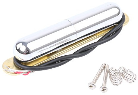 lyws Vintage Lippenstift Tube Single Coil Pickup für E-Gitarre Chrom