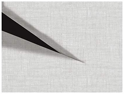 Zo!Home Split Topper Perkal Spannbettlaken Lino Melange Dove Grey 200x200 cm mit Einschnitt