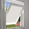 EUGAD Dachfenster Rollo 100% Verdunkelung Sonnenschutz Verdunklungsrollo ohne Bohren mit Saugnäpfen, Verdunklungsfolie für Fenster UV- und Hitzeschutz, Beige 76x115cm