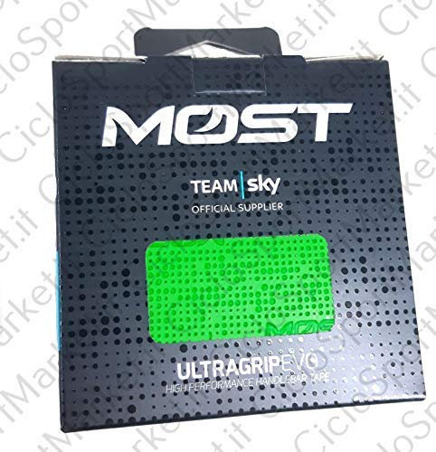 Pinarello 2020 - Band / bar Tape Most Pinarello / Most Ultragrip Evo Farbe Grün Fluoreszierend