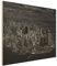 Bilderwelten Holzbild Wandbild - New York - Manhattan aus der Luft - Querformat 60 x 80cm