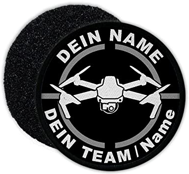 Copytec Patch Drohnen-Team personalisiert FPV Racing Sport Quadrocopter #33466