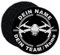 Copytec Patch Drohnen-Team personalisiert FPV Racing Sport Quadrocopter #33466