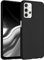 kwmobile Hülle kompatibel mit Samsung Galaxy A32 5G Hülle - weiches TPU Silikon Case - Cover geeignet für kabelloses Laden - Schwarz matt