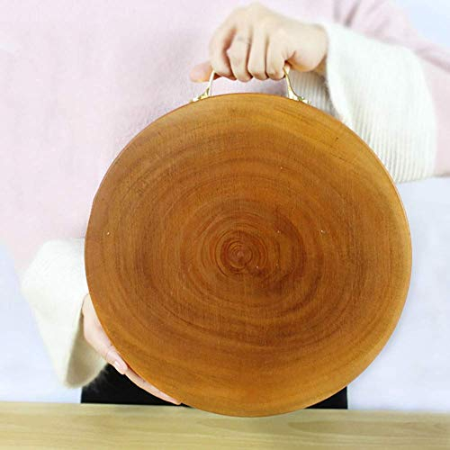 Tagliere, tagliere tagliere di legno eco-compatibile per mamma e papà - cucina reversibile con manico per le verdure di carne un tagliere WKY.