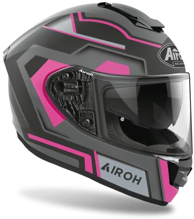 AIROH CASCO ST.501 SQUARE PINK MATT M