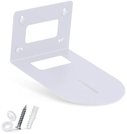 Metal PTZ Camera Wall Mount Bracket, Universal, Suitable for HuddleCam, AVIPAS, Lumens Camera, 9” x 5.6” Holder (White) by Brainwavz