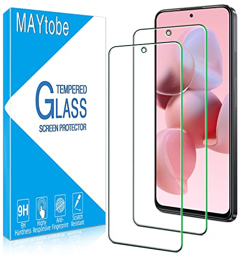MAYtobe 2 Pièces Verre Trempé pour Xiaomi Redmi Note 11 Pro/Redmi Note 11 Pro 5G, Film Protection écran Sans Bulles, Dureté 9H, Anti-Rayures, Anti-Empreinte, Haut Définition Vitre Protection