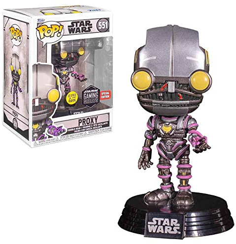 Funko Pop! Star Wars: Force Unleashed - Proxy (GW), Collectible Action Vinyl Figure - 65047