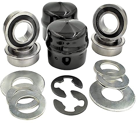 DAZZLEEX Kit de Conversion de Bague de Roue Avant au roulement pour Craftsman pour, pour Jonsered, Tondeuse à Gazon pour Murray