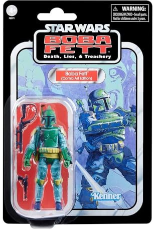 Star Wars: Boba Fett - Death, Lies & Treachery Vintage Collection figurine Boba Fett (Comic Art Edition) 10 cm