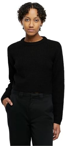 Urban Classics Damen Ladies Short Waffle Sweater