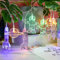XINGHE LED Acryl Weltall Lichterketten,Astronaut Rakete Lichterketten, Batteriebetrieben f¨¹r Weihnachten Geburtstag Holiday Party Schlafzimmer Indoor & Outdoor (1.5M, Bunt)