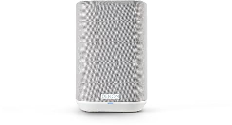 Denon Home 150 NV Kabelloser Lautsprecher (Weiß), 1-Zoll-Hochtöner, 3,5-Zoll-Tieftöner, Heimlautsprecher mit HEOS Built-in, AirPlay 2 und Bluetooth, Multiroom-Streaming, einfache Einrichtung,