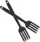 WATIIFUFU 2 Tenedores De Silicona Para Pasta Horquilla Multifunción Reutilizable Para