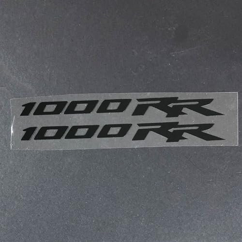 MPODYTSF Aufkleber für Motorrad Motorrad Reflektierende Aufkleber Kraftstofftank Aufkleber Für H-ONDA 1000 RR HRC(Nero)