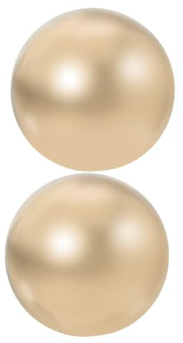 GALPADA 2stücke Massagebälle Aus Metall Für Handmassage Kleine Glatte Kugeln Zur Muskelentspannung Und Stresslinderung Tragbar Und Langlebig