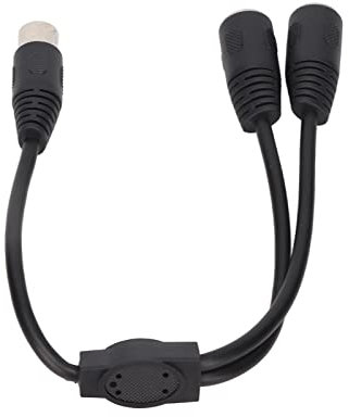 CHICIRIS Din 7 Pin Macho Macho a 2 Din 7 Pin Cable y Cable de Alta Pureza