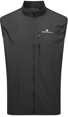 Ronhill Running, Men's Core Gilet, Black/Bright White, XL