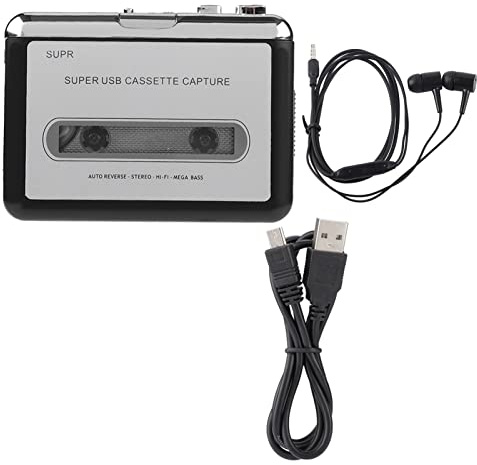 Sunicon Tape-to-PC-Kassettenrekorder MP3-CD-Konverter Capture Digital Audio Music Player