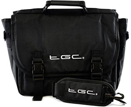 New Black Messenger Style Carry Case Bag for Google Nexus 7 Tablet & Cover