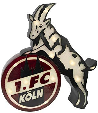 Original 1.FC Köln Geißbocklampe,offizieller Fanartikel,Lampe mit Logo 1.FC Köln