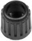 TOPEAK Überwurfmutter für TwinHead Pumpenschläuche, Schwarz, TRK-TH04-01