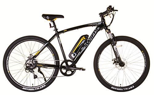 AT650 Electric Bike from Swifty – 36 volt Electric Bike for Adults – All Terrain Ebike Perfect for Hitting the Trails – Up to 25 Miles on One Charge – 7 Speed Shimano Gears