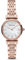 Emporio Armani Orologio Donna, movimento a due lancette, cassa in acciaio inossidabile oro rosa 28 mm con bracciale in acciaio inossidabile, AR11316