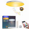 chysongoods Φ40cm 45W Musik Deckenlampe Amazon Alexa Google Home Kompatibel Mit Bluetooth Lautsprecher Deckenleuchte LED RGB Farbwechsel Dimmbar für Küche Schlafzimmer Wohnzimmer Badezimmer