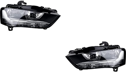 Johns, Scheinwerfer Halogen Front passend für Audi A4 8K 02/12- H7 H7 Satz Links Rechts