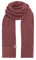 KNIT FACTORY - Robin Schal - Strickschal für Damen und Herren - Bequemer Schal mit Wolle - Hochwertige Qualität - Stone Red