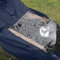 CHALKSEA Universal Wasserdichter Regenponcho Für Mobilitäts-Rollstuhlumhang Regenmantel Rollstuhl Regenschutz Großer Winddicht Regenschutz Scooter Cape, Wärme Im Freien, Blau
