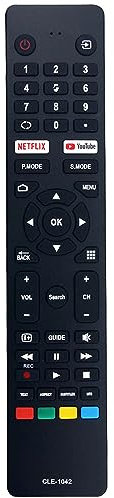CLE-1042 Télécommande IR de rechange pour Hitachi Bauhn Linsar TV ATV58UHDG-0320 ATV58UHDG-0920 ATV58UHDG-0121 ATV40FHDG-0322