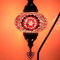 COOL MOSAIK Dekorative Marokkanische Mosaik Tischlampe Handgefertigt (9. Rose)