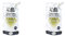 Aladine - Izink Diamond - Peinture Pailletée - Ultra Concentrée en Paillettes - Décoration Tout Support - DIY et Loisirs Créatifs - Made in France - Gourde Souple 80 ml - Doré (Lot de 2)