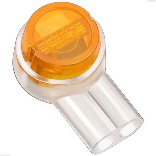 JANDECCN 100pcs Gel-Filled Waterproof Butt Splice Network Connectors UY2 K2