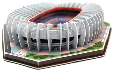 Habarri - Parc des Princess Puzzle 3D - 3D Puzzle Stadion - 3D Fußballstadion für Kinder und Erwachsene - Fußballstadion Modell - Modellbau - 137 Elemente