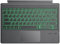 TiMOVO Clavier AZERTY Layout, Accessoire Microsoft Surface Pro 7 Plus, Clavier Bluetooth avec Rétro-éclairage Sept Couleurs pour Microsoft Surface Pro 7 Plus/Pro 7/Pro 6/Pro 4/Pro 3/Pro 2017, Gris