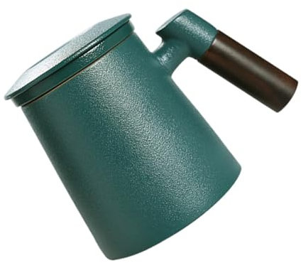 OKUMEYR 1satz Kerntyp Teetasse Mit Filter Und Deckel Vielseitige Teetasse Für Zuhause Und Büro Zum Aufbrühen Von Losem Tee Kaffee Und Milch