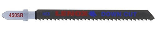 Lenox Tools 20295 cf450sr T High Carbon Edelstahl Down Schnitt Jig Sägeblatt, 4-Zoll x 5/16 Zoll 10TPI, 5 Stück