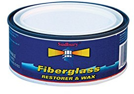 Sudbury 410 Fiberglass Restorer and Wax, 11-Ounce Paste
